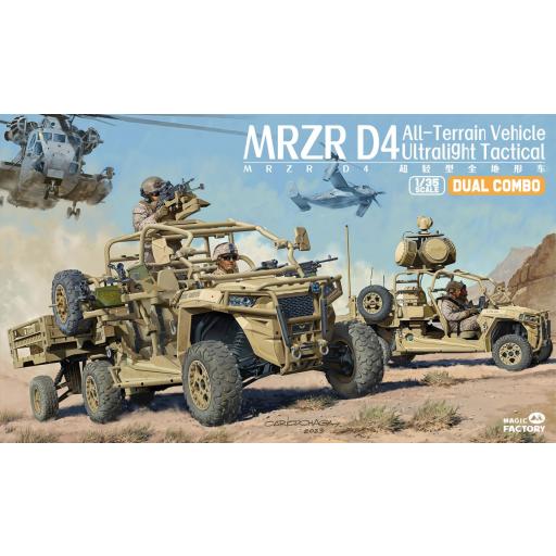 1/35 Vehiculo de Asalto Todoterreno MRZR D4 (Dual Combo)