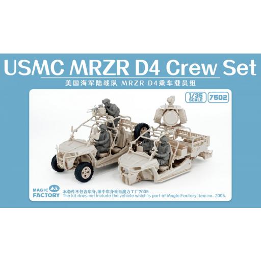 1/35 Tripulación USMC MRZR D4 (Resina) [0]