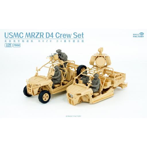 1/35 Tripulación USMC MRZR D4 (Resina) [1]