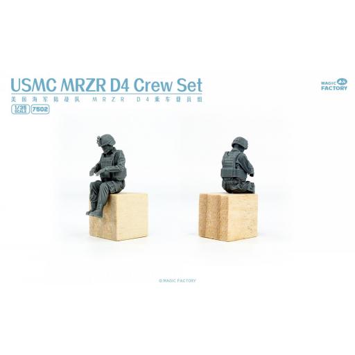 1/35 Tripulación USMC MRZR D4 (Resina) [4]