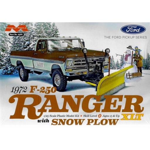 1/25 Ford Ranger F-250 XLT 1972 Snow Plow