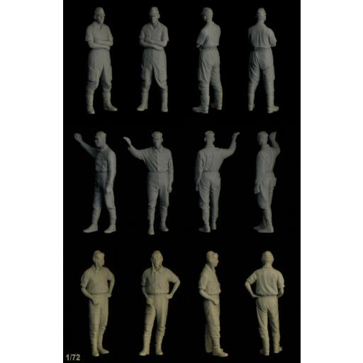 1/72 Aviadores Japoneses 2ªGM Tropical Set (Resina) [1]