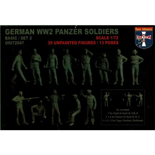 1/72 Soldados Panzer Alemanes 2ªGM - Set 2 [1]