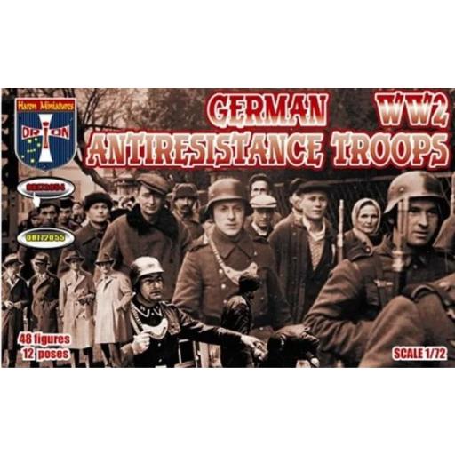 1/72 Tropas Antiresistencia Alemanes 2ªGM