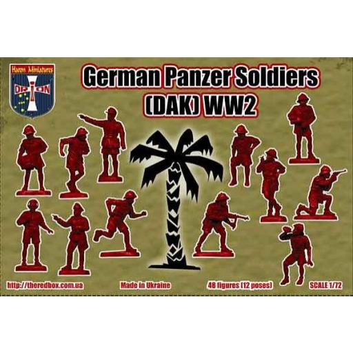 1/72 Soldados Panzer Alemanes - Africa 2ªGM [1]