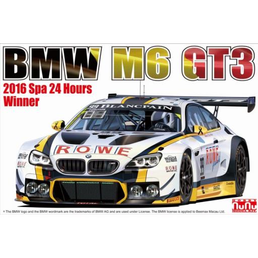 1/24  BMW M6 GT3 2016 Spa 24h Winner