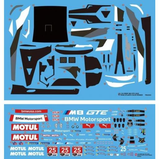 1/24  BMW M8 GTE 2020 Road Atlanta Winner [3]