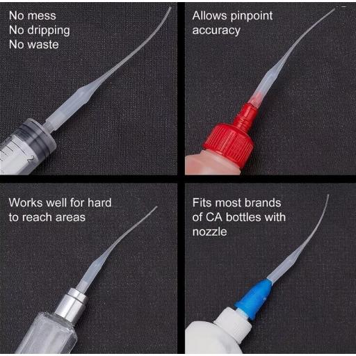 Puntas de Precisión para botes Pegamento (12 unids) [2]
