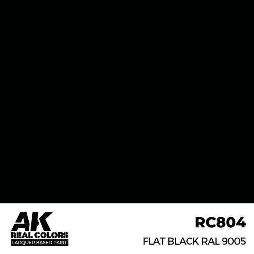 RC804 - Negro Mate - Flat Black RAL 9005 17 ml. [1]