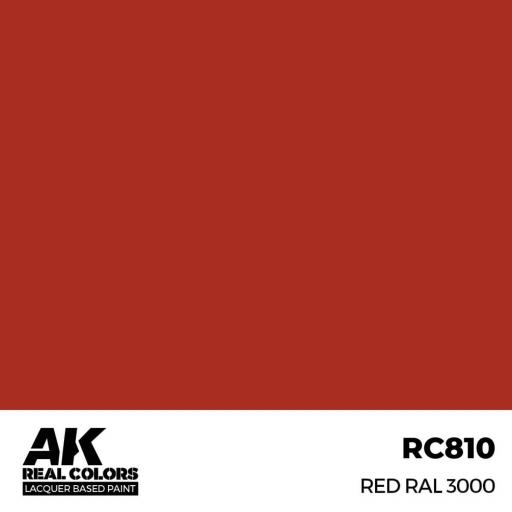 RC810 - Rojo - Red RAL 3000 17 ml. [1]