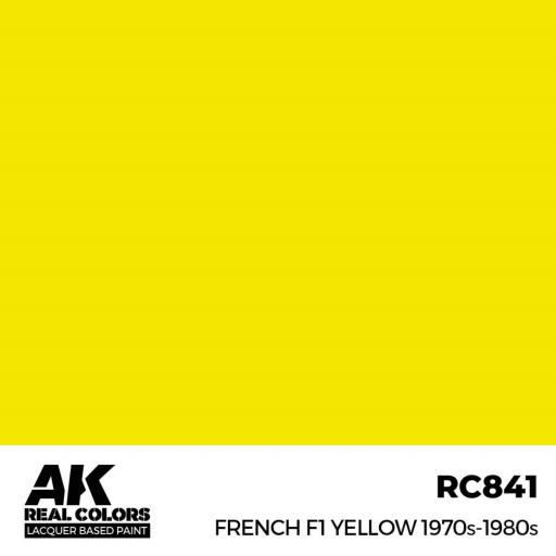RC841 - Amarillo Francés F1 - French F1 Yellow 1970s-1980s 17ml. [1]
