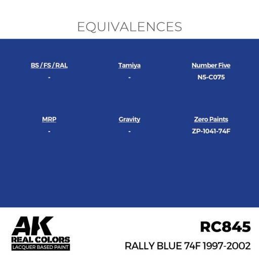 RC845 - Azul Subaru WRC - Rally Blue 74F 1997-2002 17 ml. [2]
