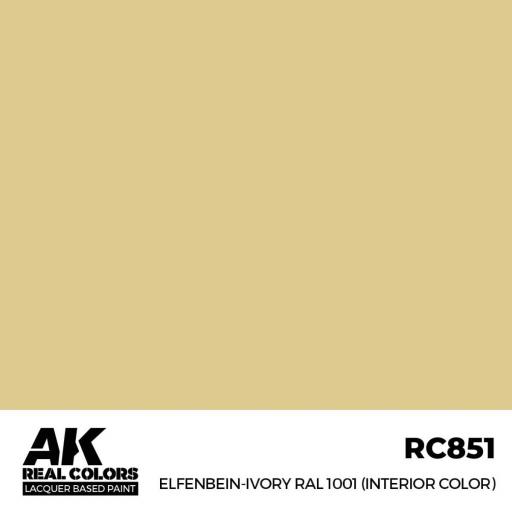 RC851 - Marfil - Elfenbein-Ivory RAL 1001 (Interior Color) 17 ml. [1]