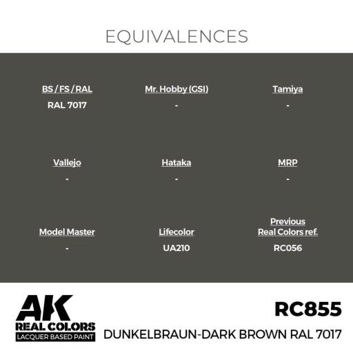 RC855 - Dunkelbraun-Dark Brown RAL 7017 17 ml. [1]