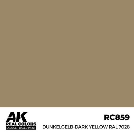 RC859 - Amarillo Oscuro -  Dunkelgelb-Dark Yellow RAL 7028 17 ml. [1]