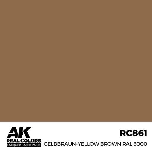 RC861 - Marrón Amarillo - Gelbbraun-Yellow Brown RAL 8000 17 ml. [1]