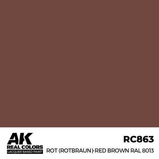RC863 - Marrón Rojizo - Rot (Rotbraun)-Red Brown RAL 8013 17 ml. [1]
