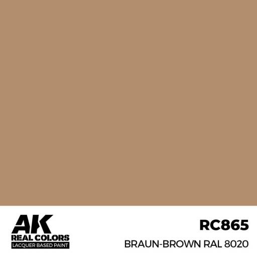 RC865 - Marrón - Brown RAL 8020 17 ml. [1]