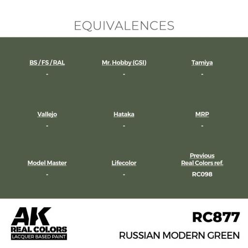 RC877 - Verde Moderno Ruso -  Russian Modern Green 17 ml. [2]