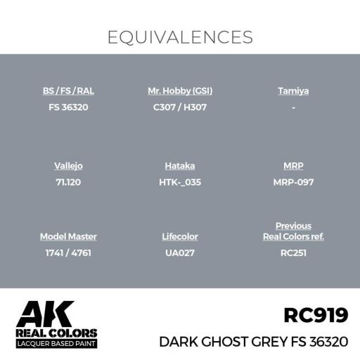 RC919 - Gris Fantasma Oscuro - Dark Ghost Grey FS 36320 17 ml. [2]