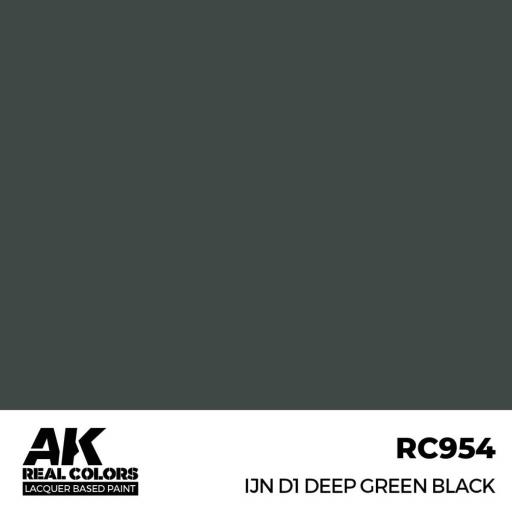 RC954 - Negro Verde Intenso -  IJN D1 Deep Green Black 17 ml. [1]