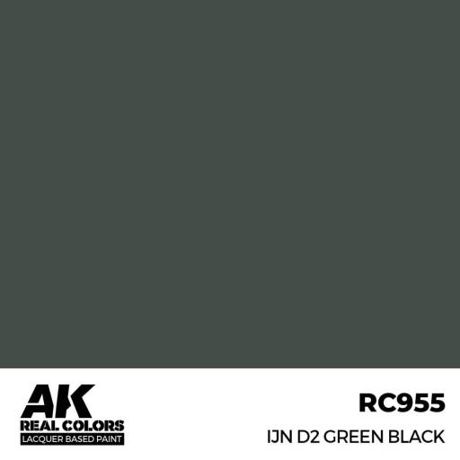 RC955 - Negro Verde - IJN D2 Green Black 17 ml. [1]