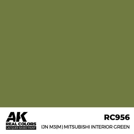 RC956 - Verde Interior - IJN M3 (M) MITSUBISHI Interior Green 17 ml. [0]