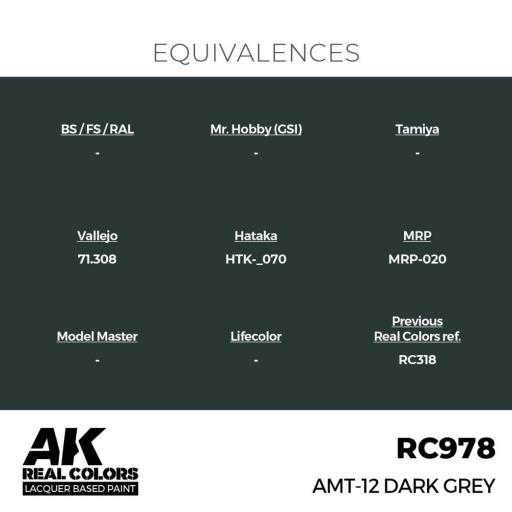 RC978 - AMT-12 Gris Oscuro - Dark Grey 17 ml. [2]