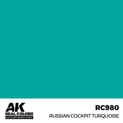 RC980 - Turquesa Cabina Rusa - Russian Cockpit Torquoise 17ml. [1]