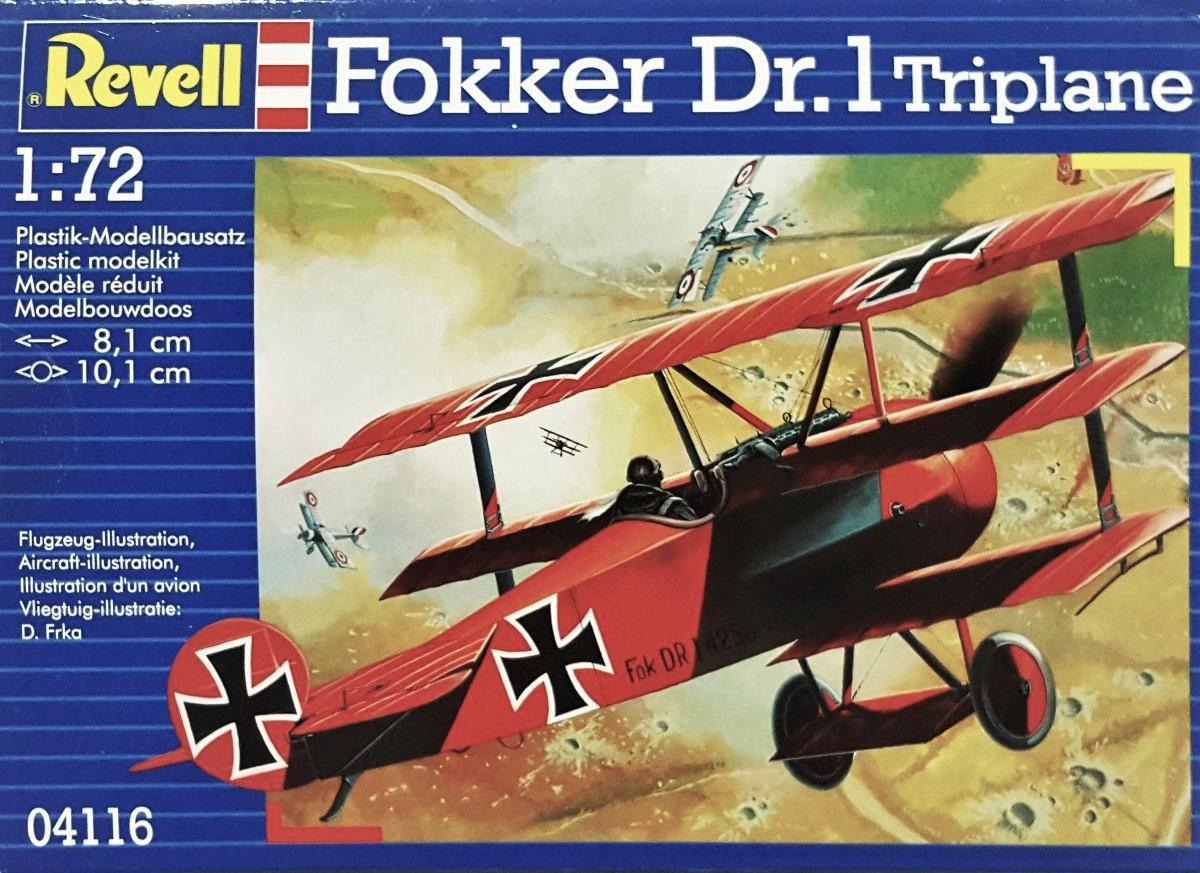 1/72 Fokker Dr.I Triplano - Barón Rojo