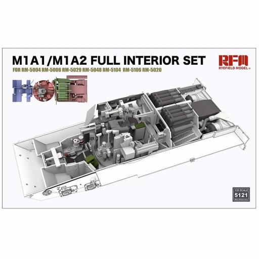 1/35 Full Interior Set M1A1/M1A2