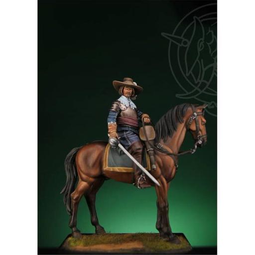 Oficial de Caballería Español. Guerra de los 30 años  - 54mm [3]