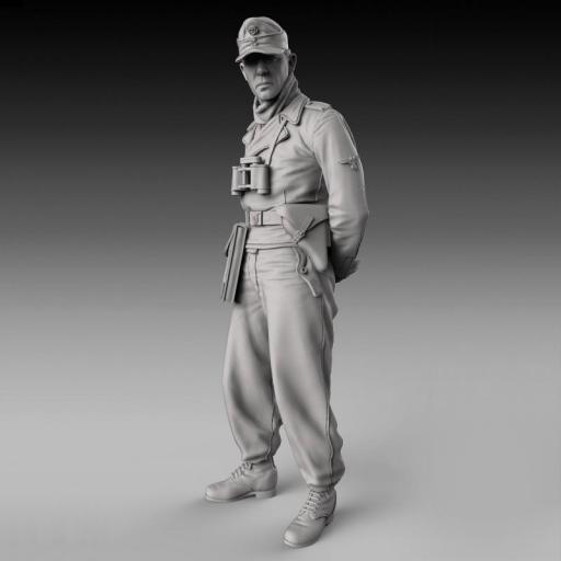 1/72 Tanquista Alemán 2ªGM c/brazos atrás (Resina 3D) [0]