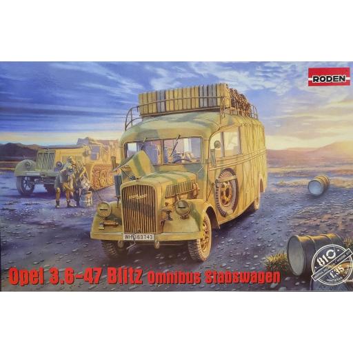 1/35 Opel 3.6-47 Blitz Omnibus Stabswagen