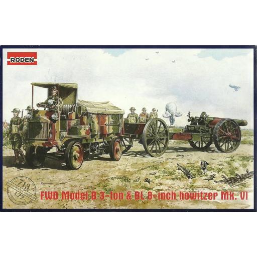 1/72 FWD Model B 3-ton & BL 8-inch howitzer Mk.VI [0]