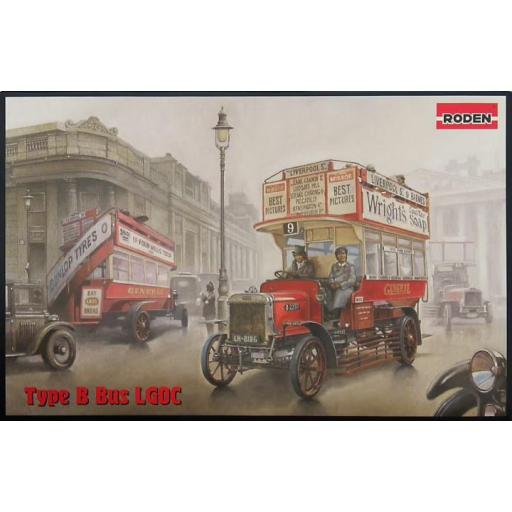 1/72 Autobús Inglés 2 pisos - Type B Bus LGOC