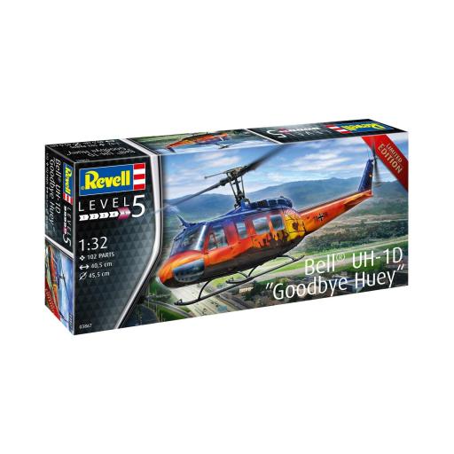 1/32 Helicóptero Bell UH-1D "Goodbye Huey"