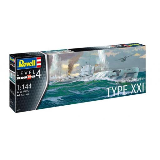 1/144 German Submarine Type XXI