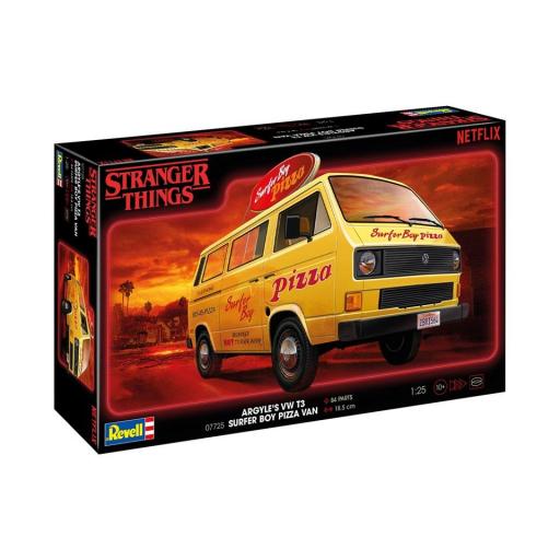 1/24 Volkswagen T3 Surfer Boy Pizza Van (Stranger Things)