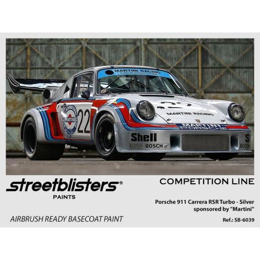 Porsche 911  RSR "Martini" Silver - 1x30ml