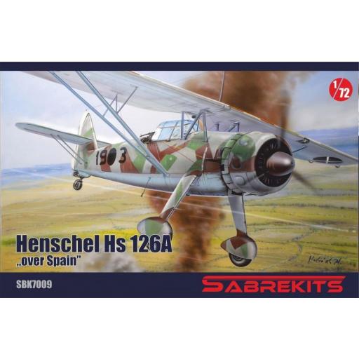 1/72 Henschel Hs-126A Over Spain