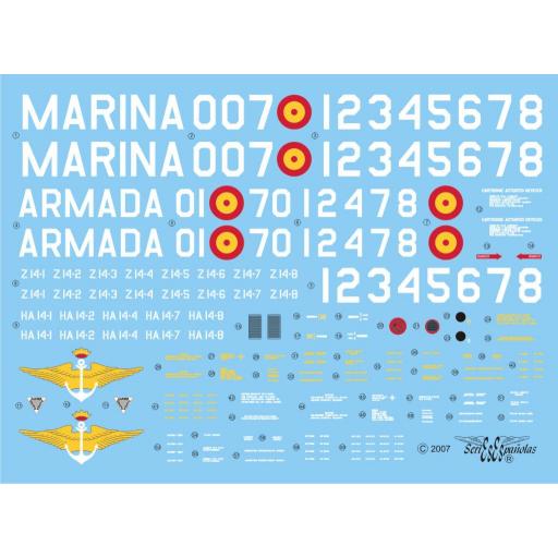 Calcas Bell AH-1G Cobra Armada Española 1/32 [0]