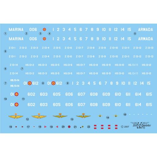 Calcas Hughes 500M Armada Española 1/72 [0]