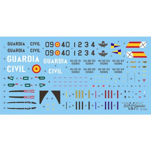 Calcas AS-365 N3 Dauphin 2 Guardia Civil 1/32 [0]