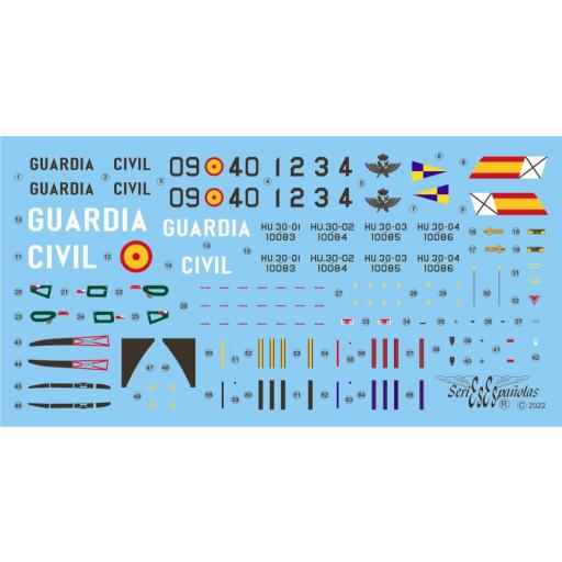 Calcas AS-365 N3 Dauphin 2 Guardia Civil 1/48 [0]