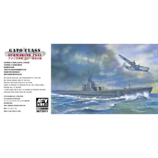 1/350 Submarino Americano Clase GATO 1943