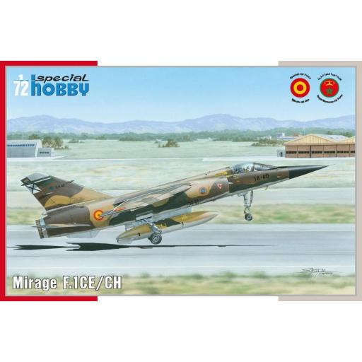 1/72 Mirage F.1CE/CH - Calcas Españolas