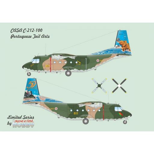 1/72 Casa C-212-100 Portuguese Tail Arts [3]