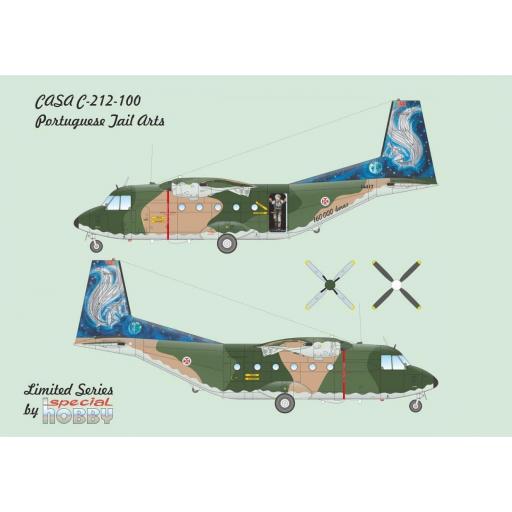 1/72 Casa C-212-100 Portuguese Tail Arts [2]