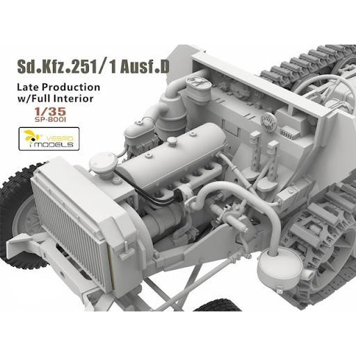 1/35 Sd.Kfz.251/1 Ausf. D Late c/interior [2]